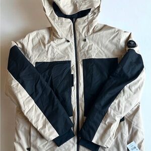 Obermeyer Men's Tan and Black Ski Jacket